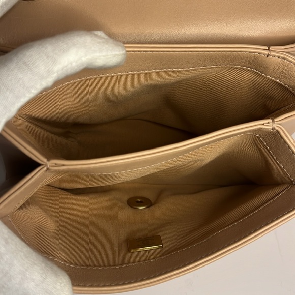 CHANEL Pearl Boy Chain Pink Mini Flap Bag - Picture 14 of 16